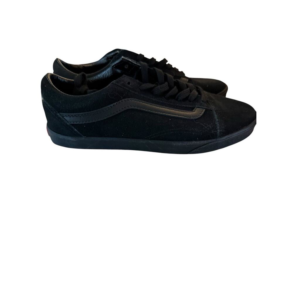 Vans Old Skool Lowpro Black Black Sneakers Women 7.5 Men 6 NIB Skate Shoes